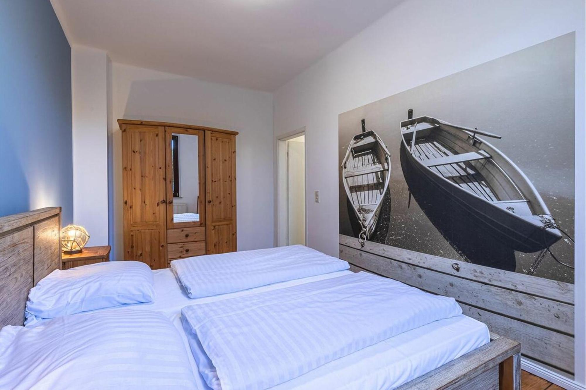 Ferienwohnung Hafenhaus Bootsquartier Waren  Exterior foto