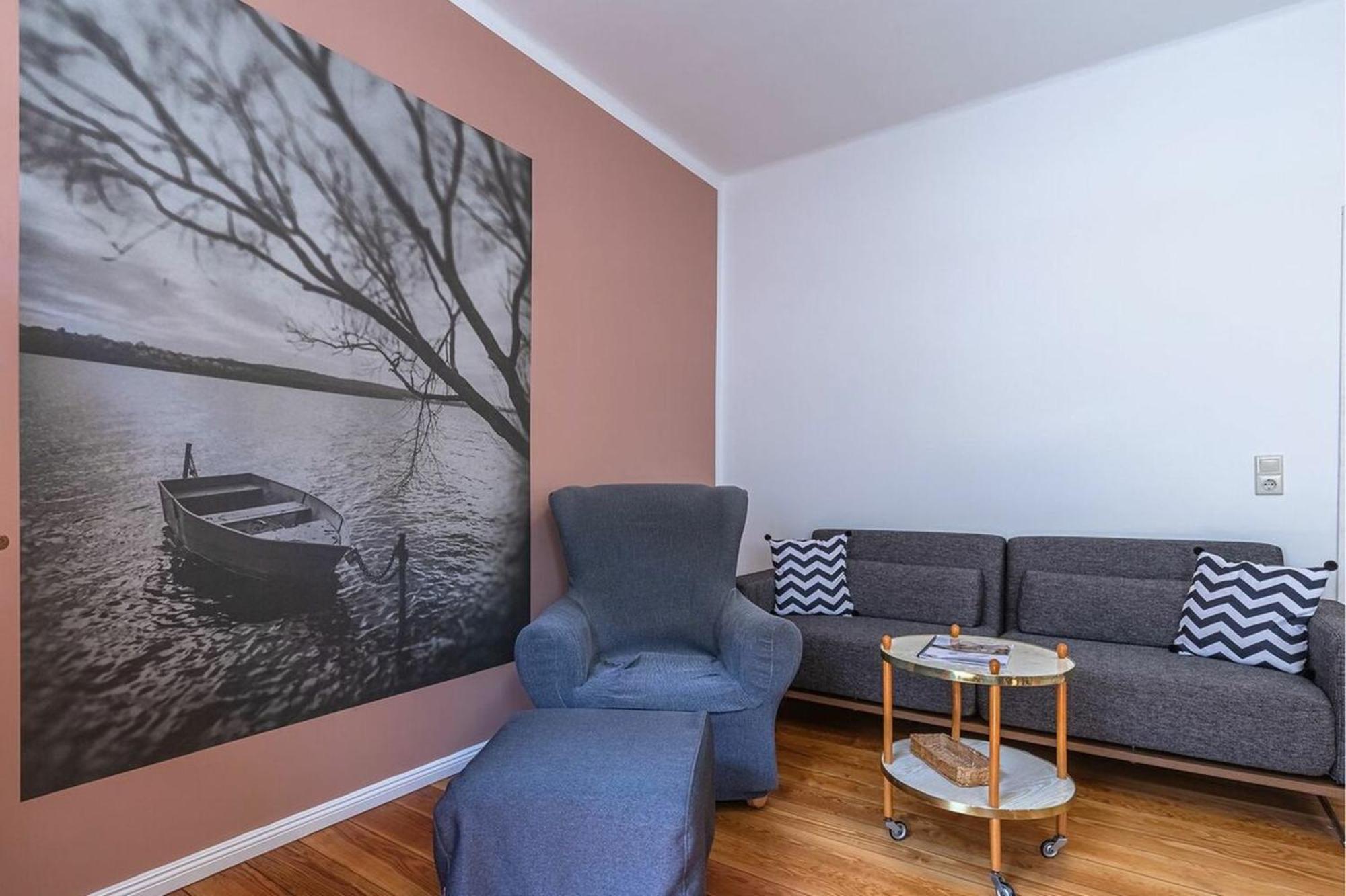 Ferienwohnung Hafenhaus Bootsquartier Waren  Exterior foto