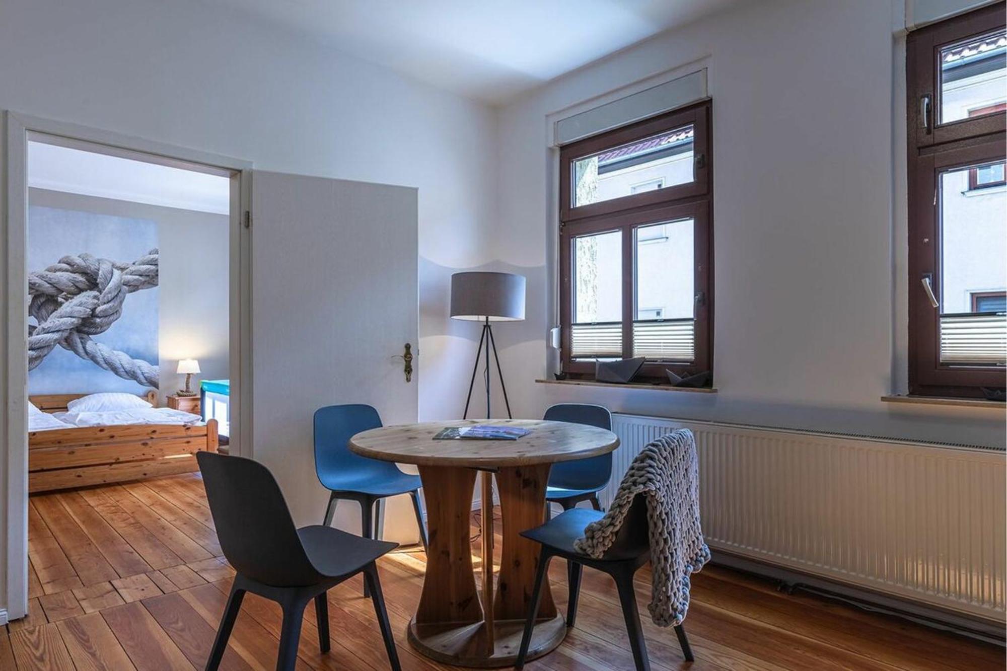 Ferienwohnung Hafenhaus Bootsquartier Waren  Exterior foto